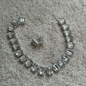 Gem Necklace/earring set for Halloween Costume